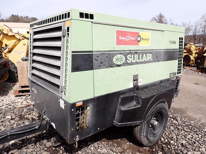 Used 2019 Sullair 375DH/AF/DPQ Air Compressor