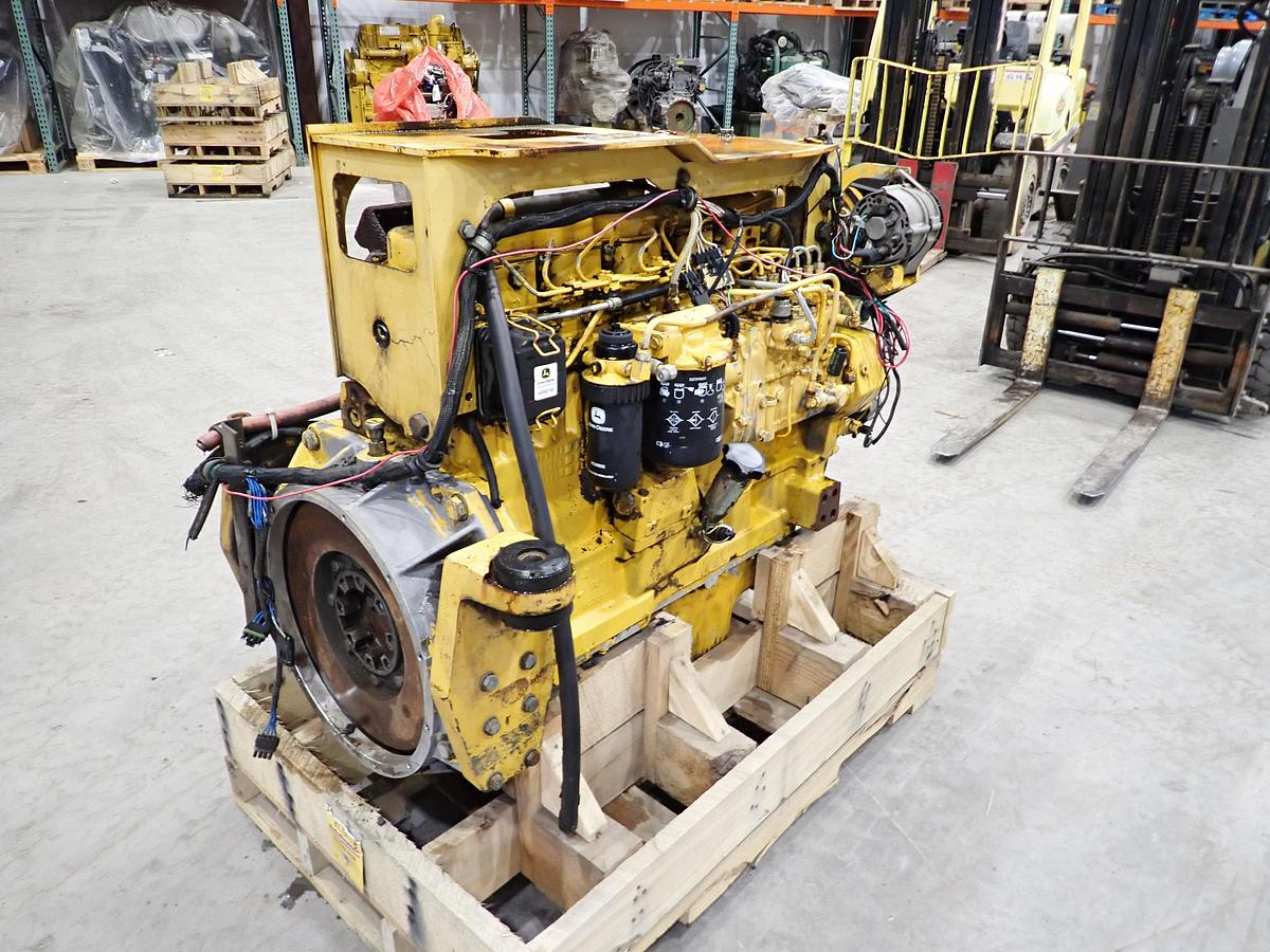 Used John Deere 6081AT002 Diesel Engine 850C Dozer