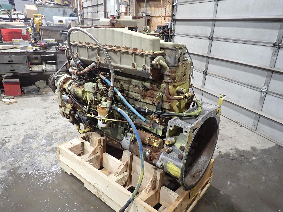 Used 1988 Cummins NTC-350 Turbo Diesel Engine CPL 769