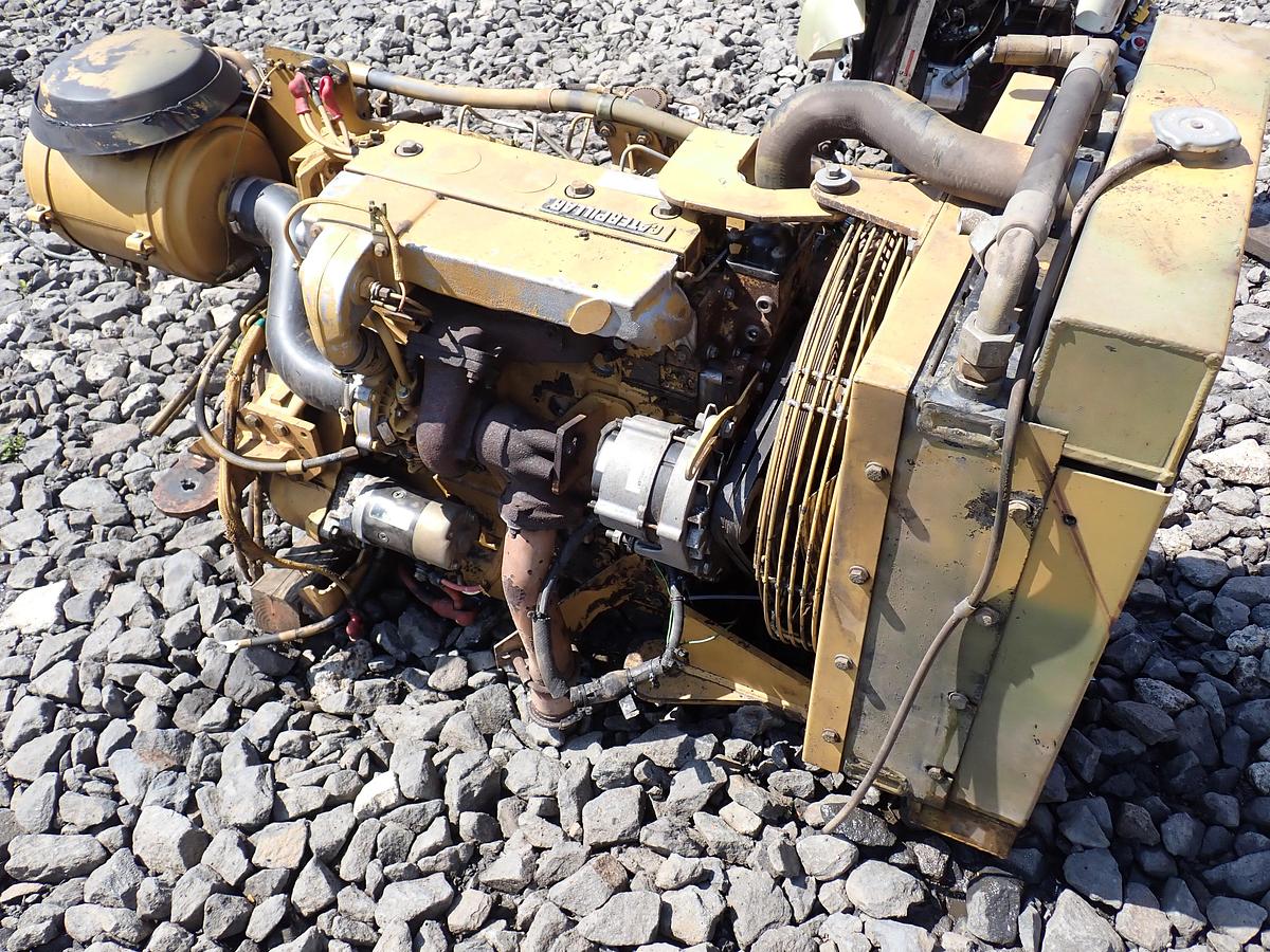 Used CAT 3054 Turbo Diesel Engine AR 100-8184 CB-534B Roller