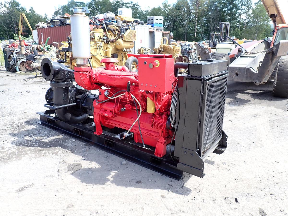 Used Cornell 8H-RP-EM18 10X8 Water Pump CAT 3306 DIESEL