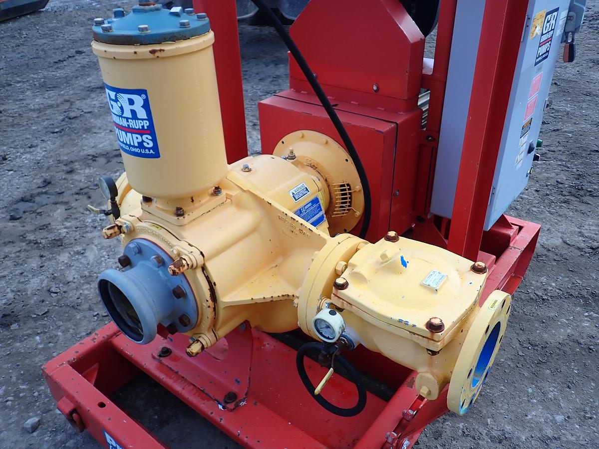 Used 2012 Gorman Rupp PA6C60 6" Water Pump ELECTRIC