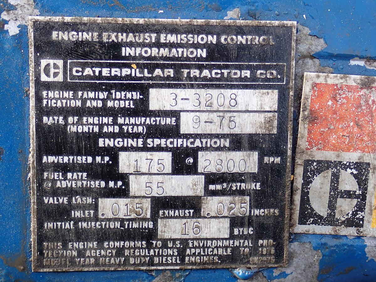 Used 1975 CAT 3208 Diesel Truck Engine 175 HP