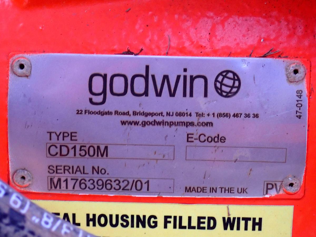 Used 2017 Godwin CD150M 6" Water Pump