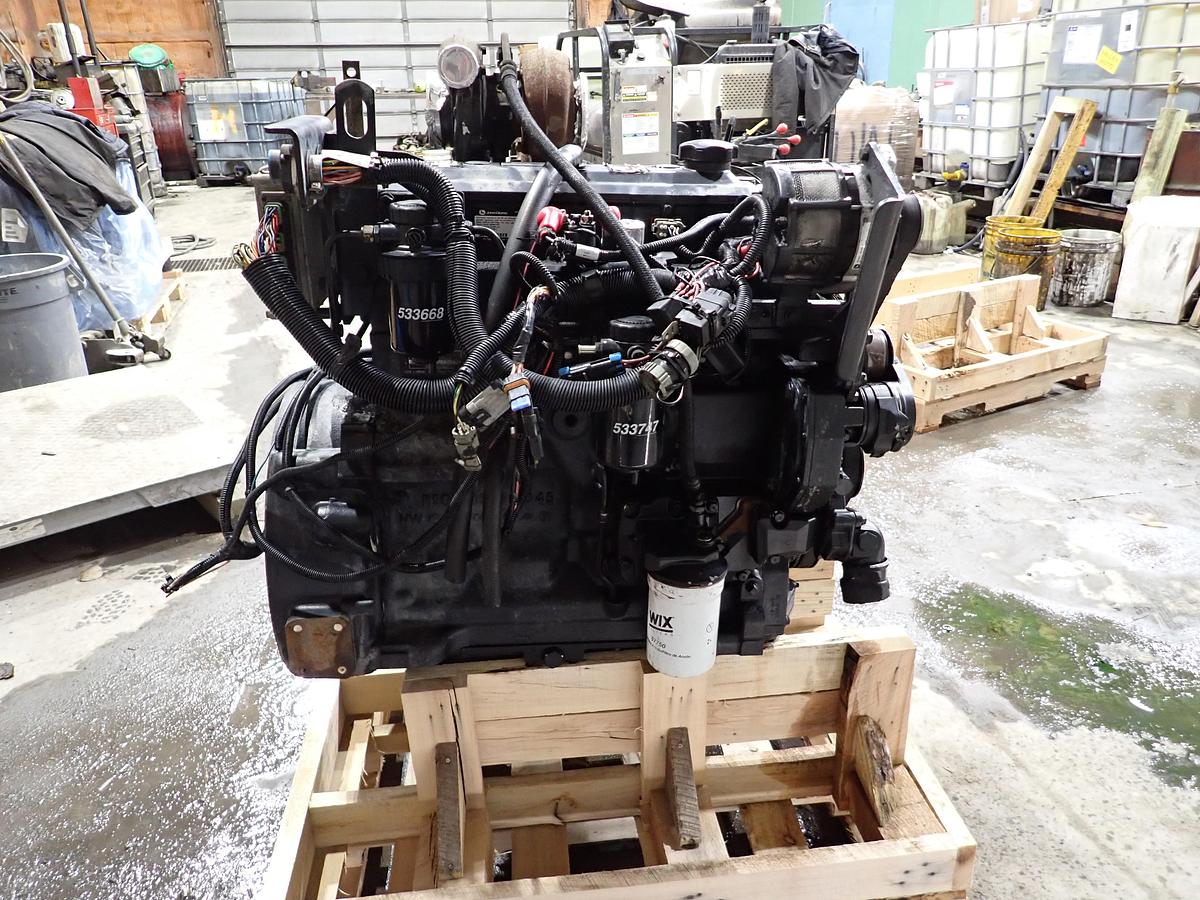 Used John Deere 4045HF475 Diesel Engine CORE