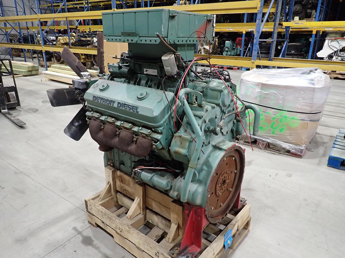 Detroit Diesel 8V71 Engine UNUSED! 7083-7000