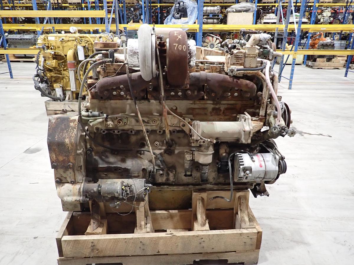 Used Cummins NTA855 C450 LOW HOUR Diesel Engine Hitachi EX700 Excavator