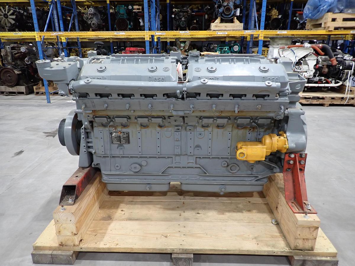 1991 Detroit Diesel 16V71 Marine GOV'T SURPLUS REBUILT!