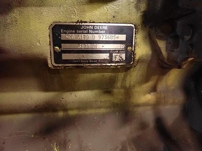 Used John Deere 3179DF Diesel Engine STRONG RUNNER! VIDEO!  3179 Tractor Compressor