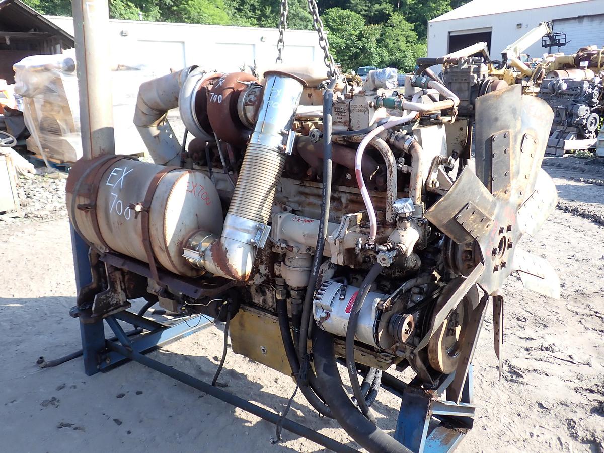 Used Cummins NTA855 C450 LOW HOUR Diesel Engine Hitachi EX700 Excavator