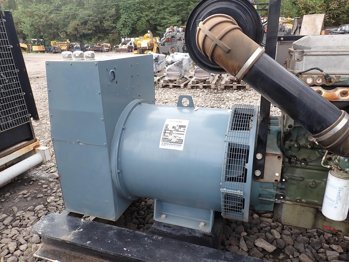 Used Detroit Diesel 450 KW Generator LOW HOURS! 14 LITER SERIES 60