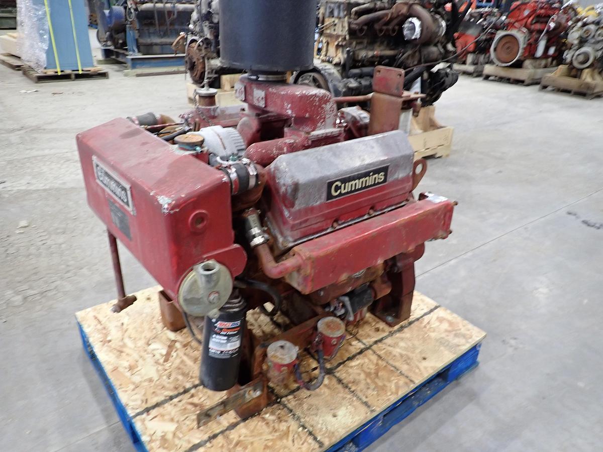 Used 1972 Cummins V378 V6 Diesel Engine