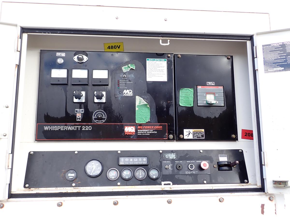 Used 2003 Multiquip DCA220-SSK