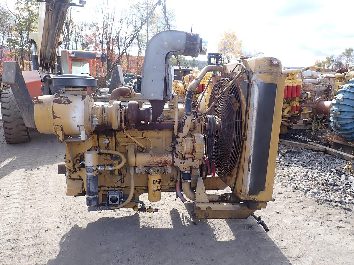 Used 1999 CAT 3406B Diesel Engine POWER UNIT AR 130-9415 519 HP