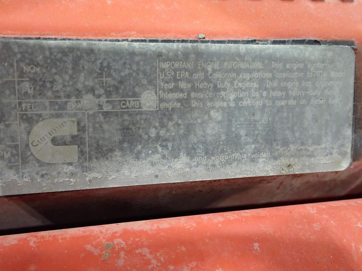 Used 2016 Cummins ISX 550 Diesel Engine CM2350 CPL 4588