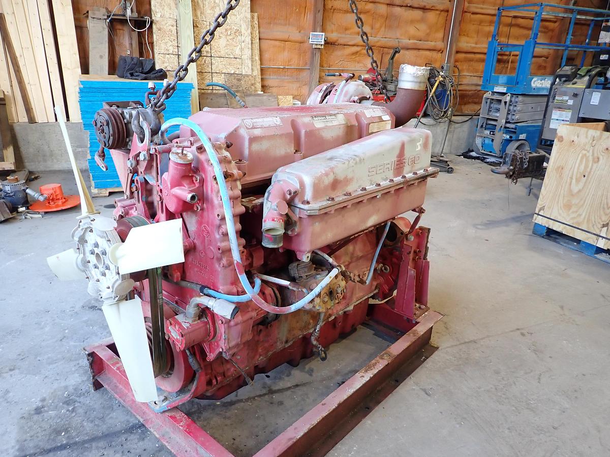 Used 2004 Detroit Diesel 14 Liter Marine Engine CORE