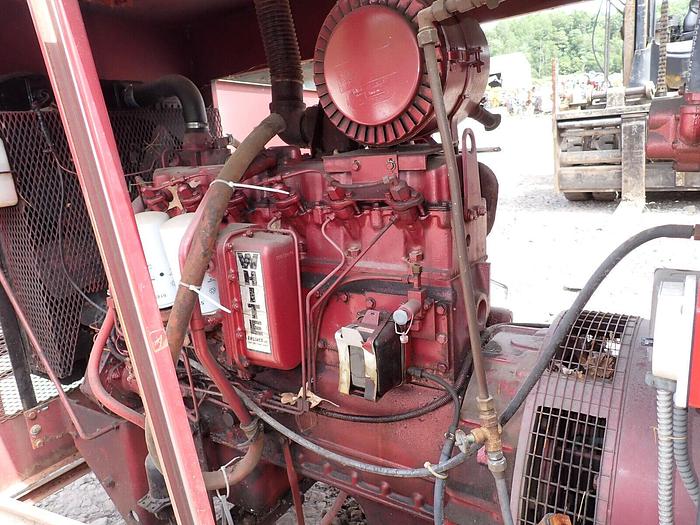 Used White Hercules D4800T Turbo Diesel Engine LOW HOURS! RUNS MINT! VIDEO! 2-135