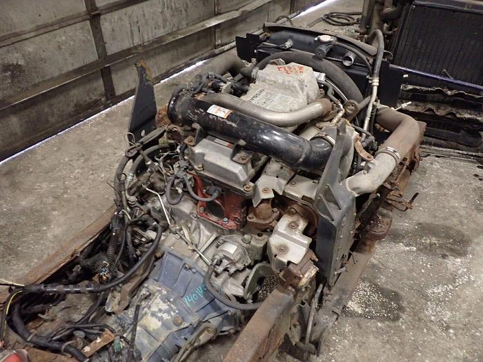 Used 2004 Nissan J05D-TA Turbo Diesel Engine GOOD RUNNER! J05 Hino Truck