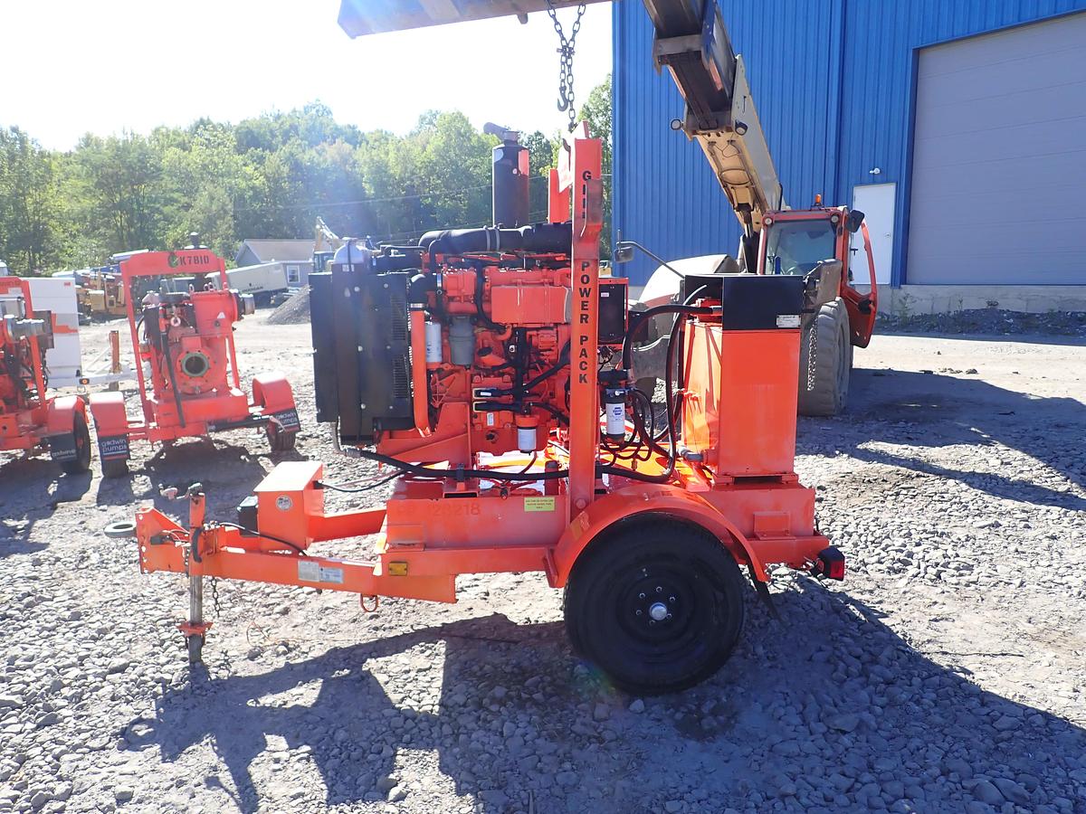 Used 2016 Godwin GHPU30 Stationary Hydraulic Power Pack