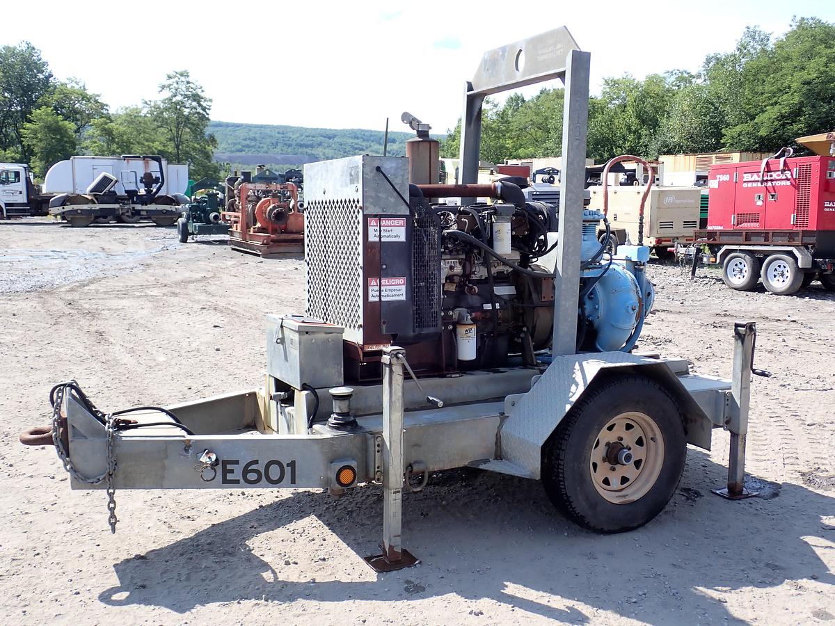 Used 2008 Power Prime DV150I 6" Water Pump PERKINS DIESEL