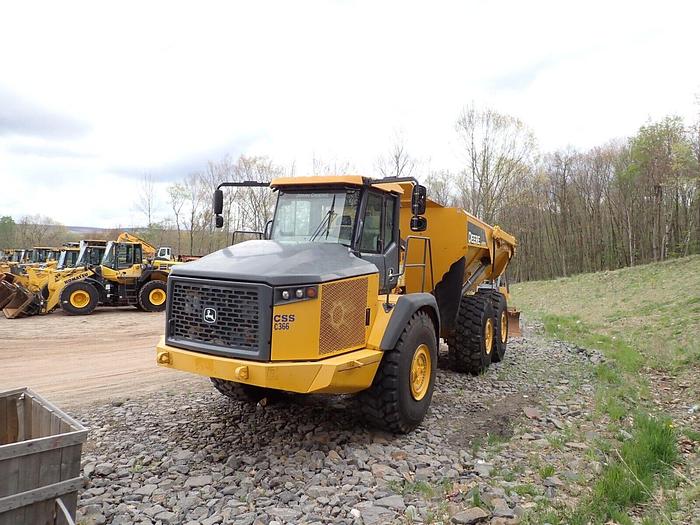 Used 2018 John Deere 460E Articulated Haul Truck CLEAN! 46 Ton Tailgate Bed Liner