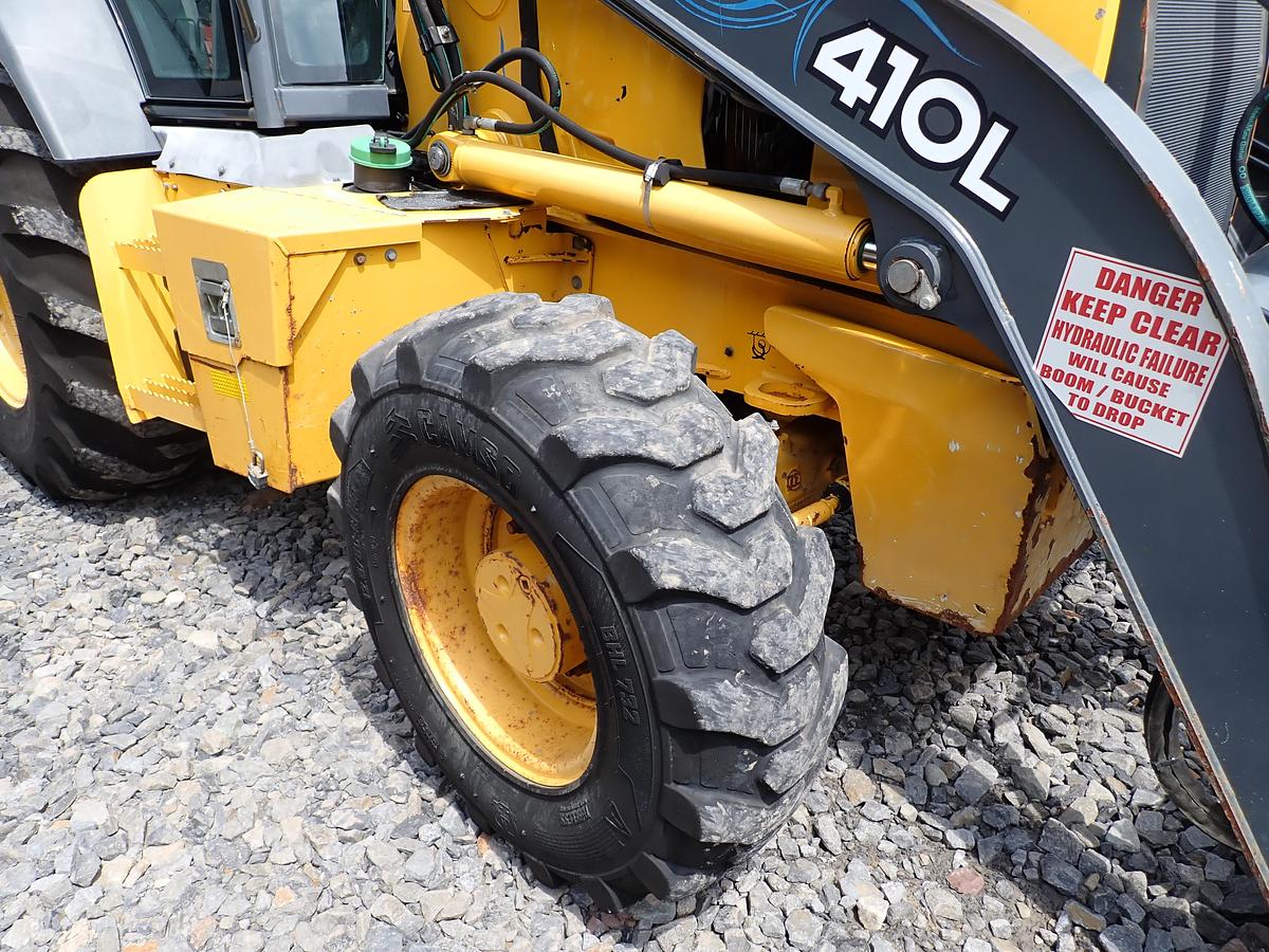 Used 2018 John Deere 410L Loader Backhoe LOADED! Q/C FORKS EXTENDAHOE