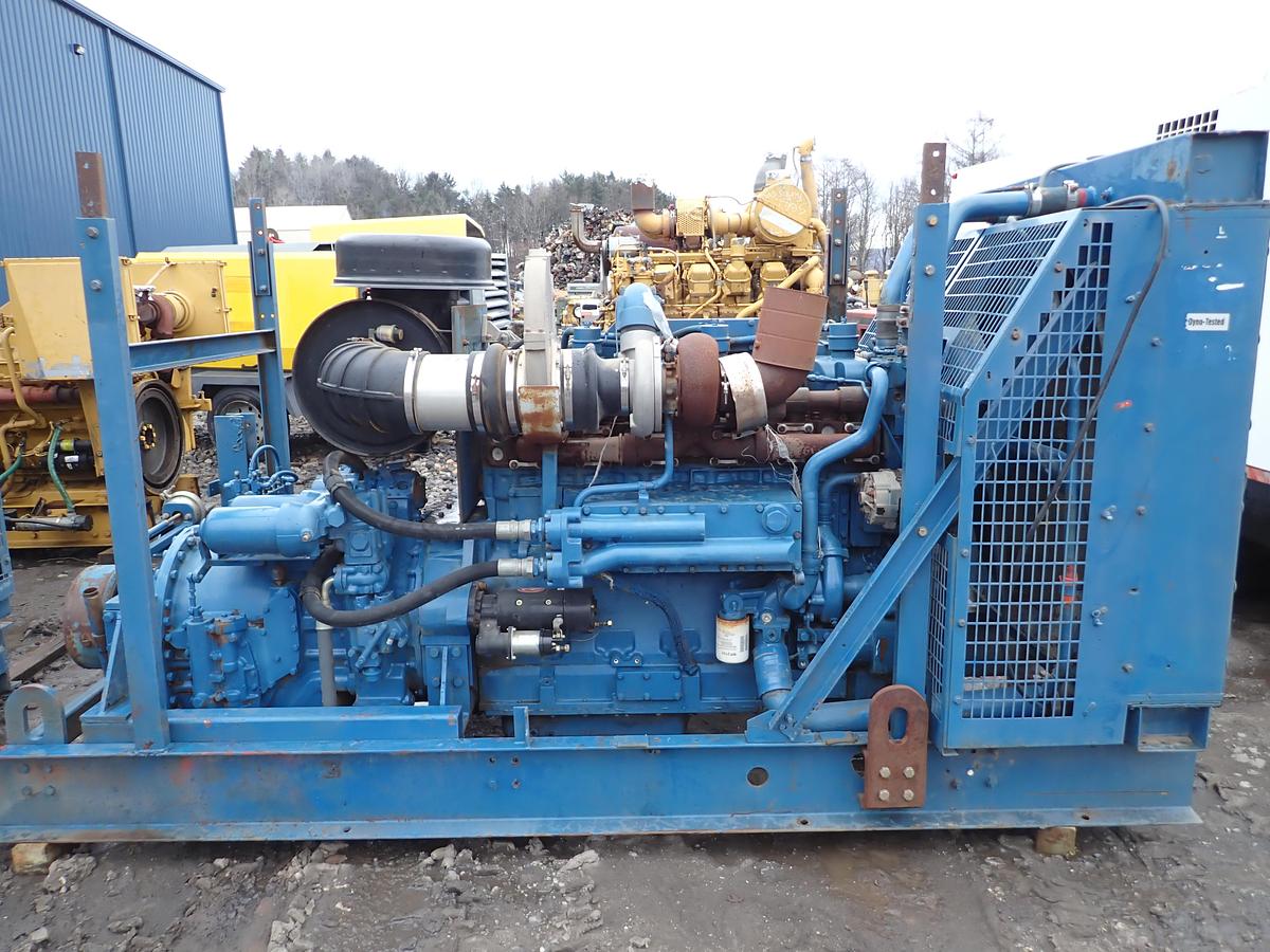 Used 1981 Cummins KTA19C Turbo Diesel POWER UNIT CPL 293 