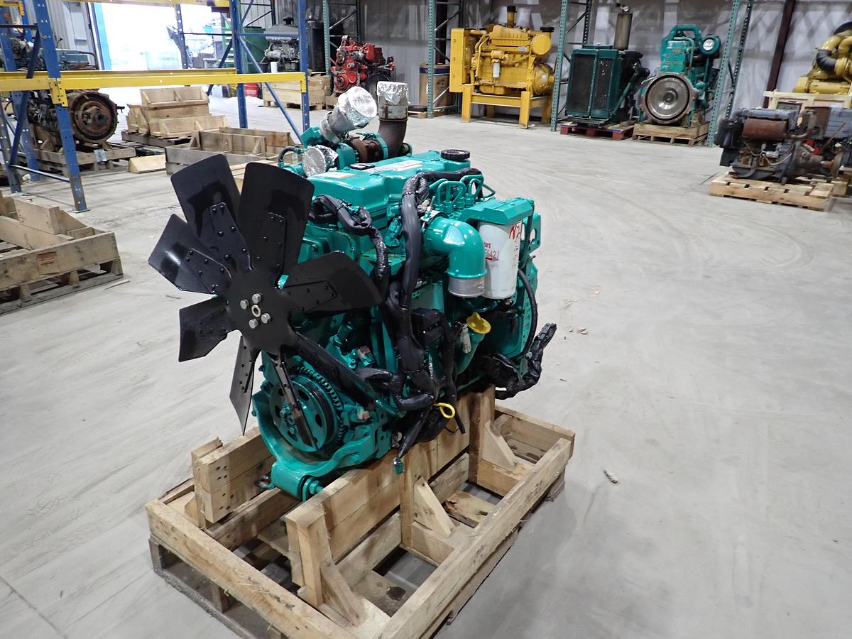 Used 2012 Cummins QSB 4.5 Diesel Engine 135 HOURS!