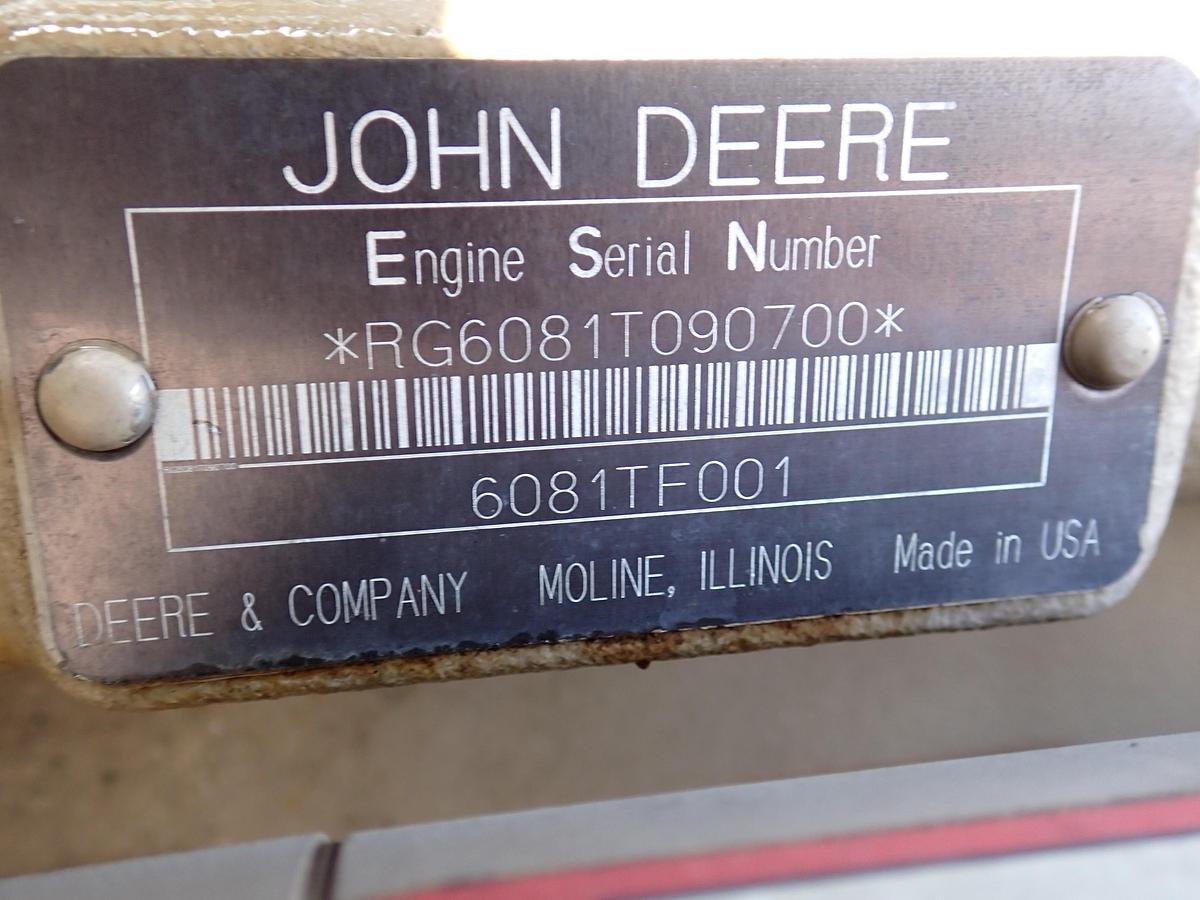 Used John Deere 6081TF001 Turbo Diesel Engine POWER UNIT