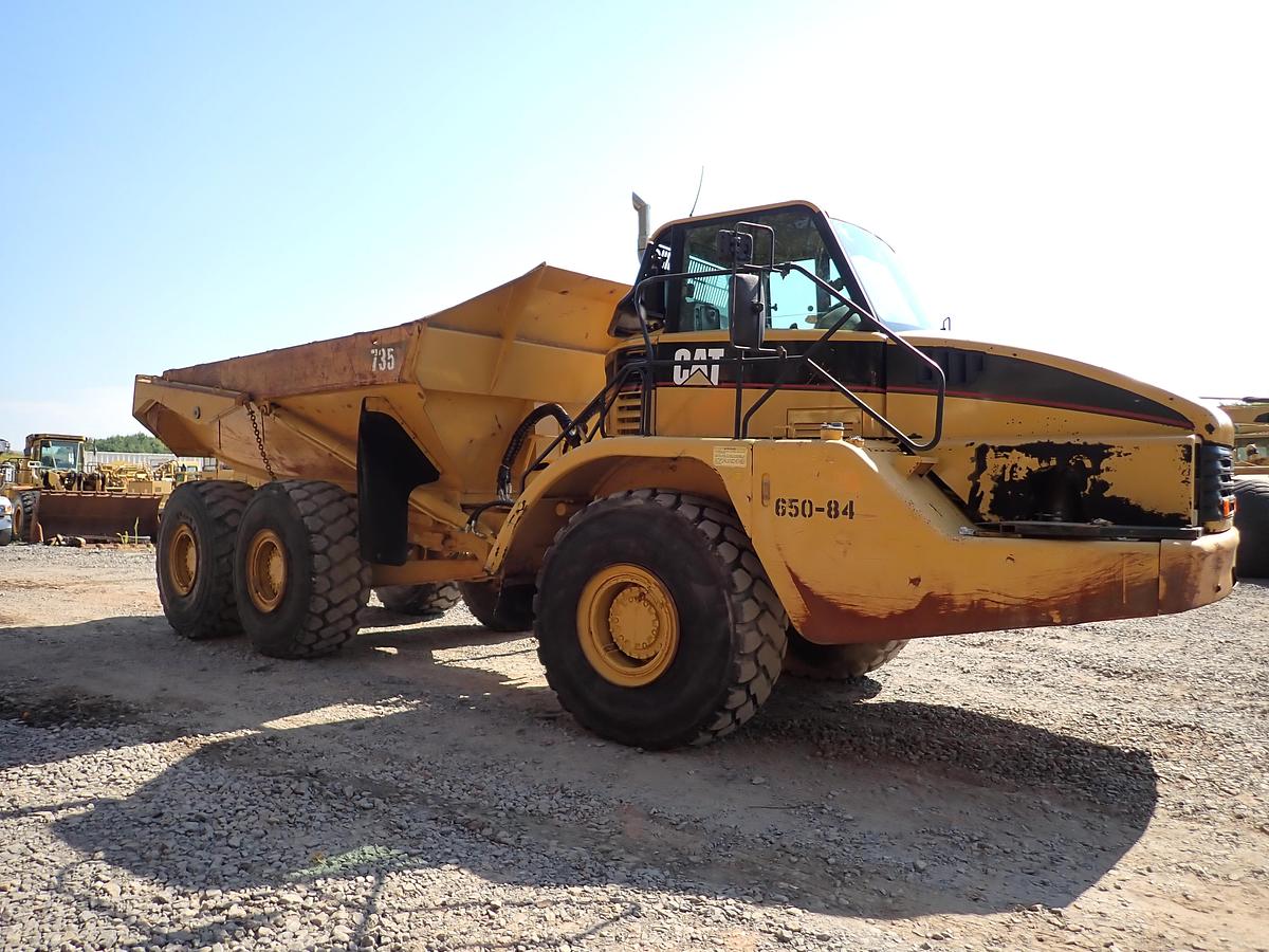 Used 2004 CAT 735 Articulated Haul Truck