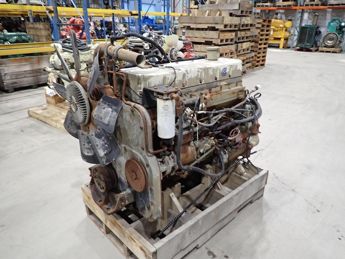 Used 1987 Cummins LTA10-240 Diesel Engine CPL 7770