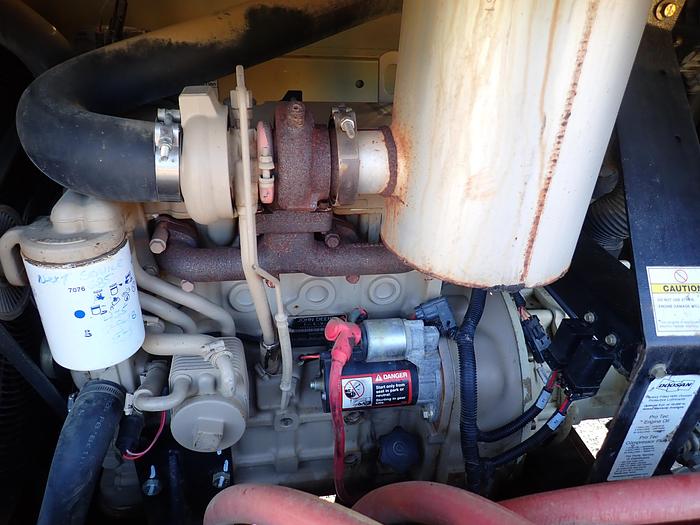 Used 2013 Doosan P185WJD-FX-T4I Air Compressor Deere Diesel