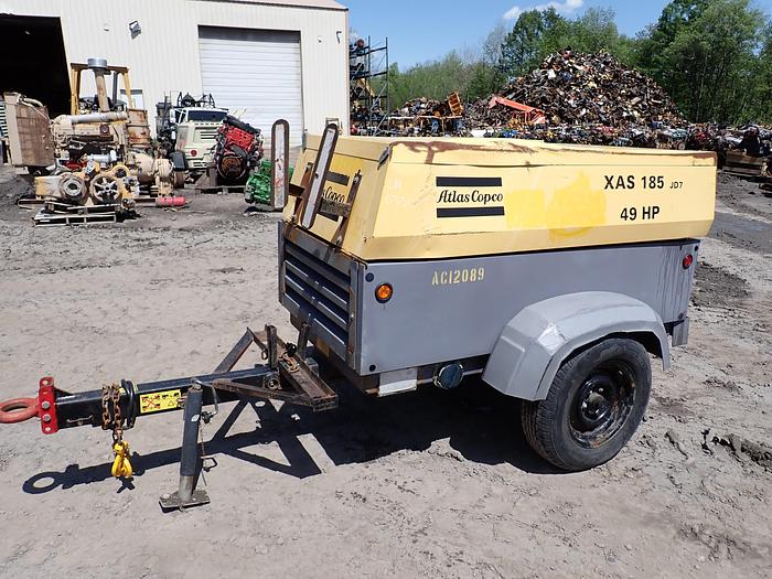 Used 2011 Atlas Copco XAS185JD7TBV