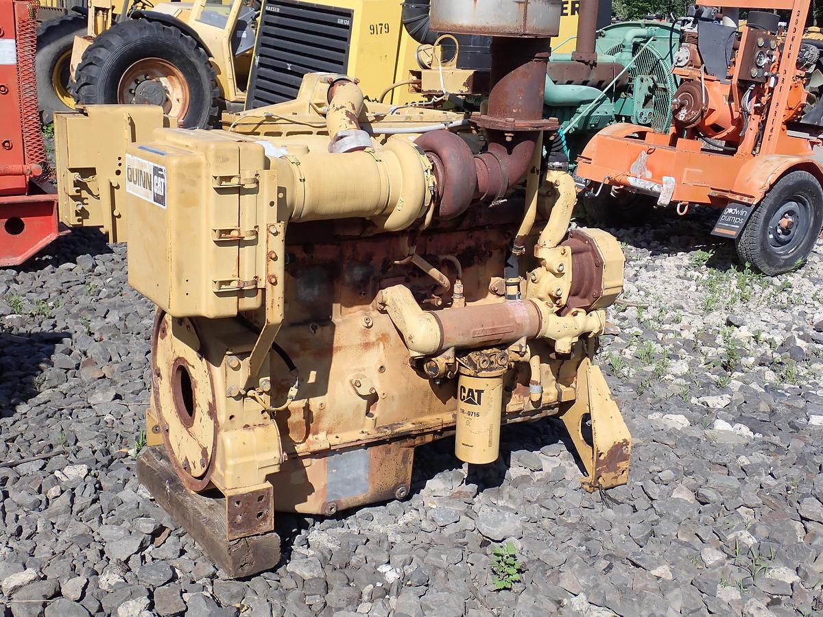 Used 2002 CAT 3406C 360 HP Industrial Engine AR 126-6205
