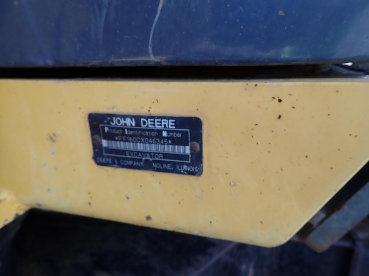 Used 2006 John Deere 160C LC Excavator