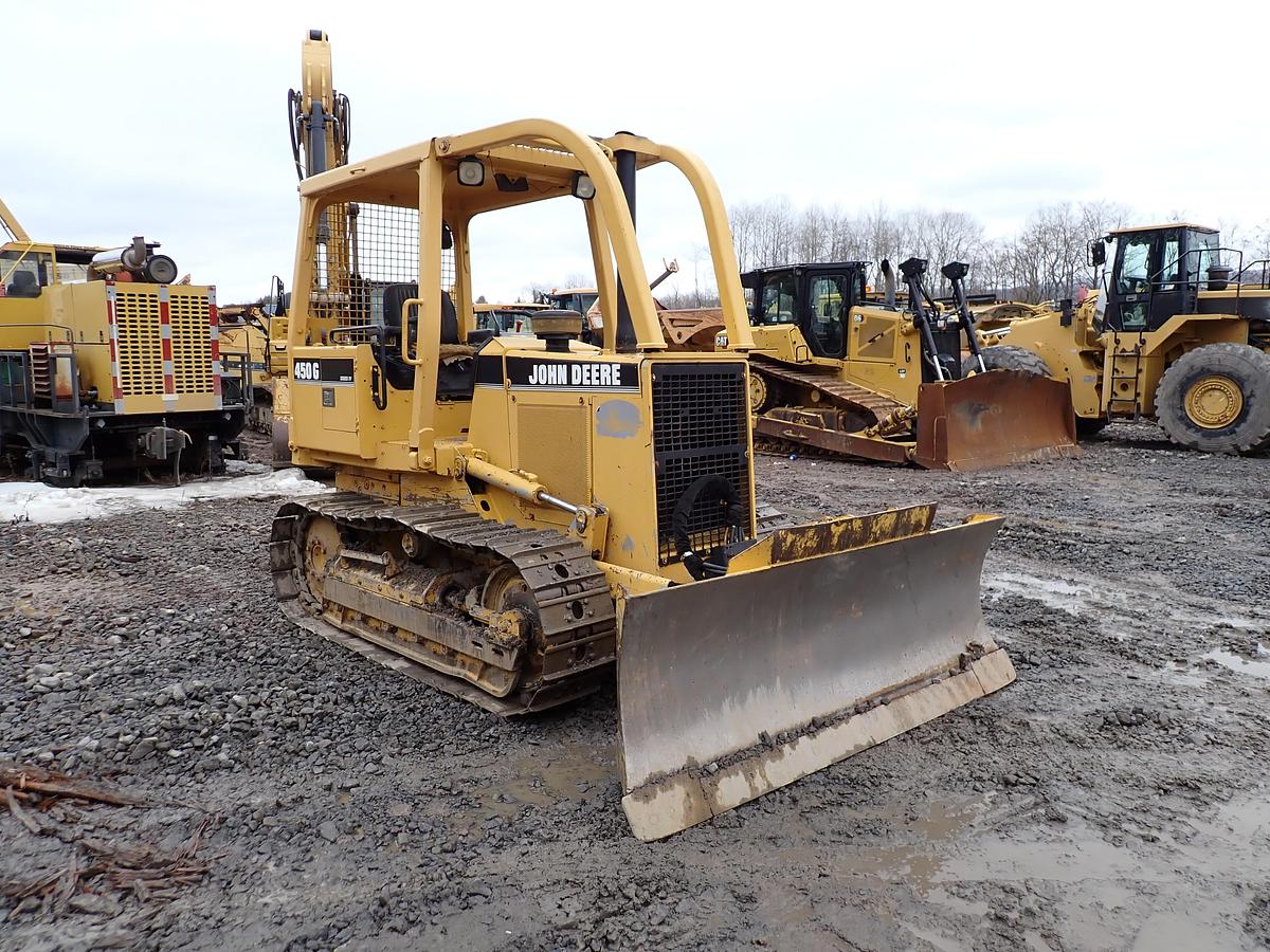 Used 1998 John Deere 450G Series IV Crawler Dozer 2172 ORIGINAL HOURS!
