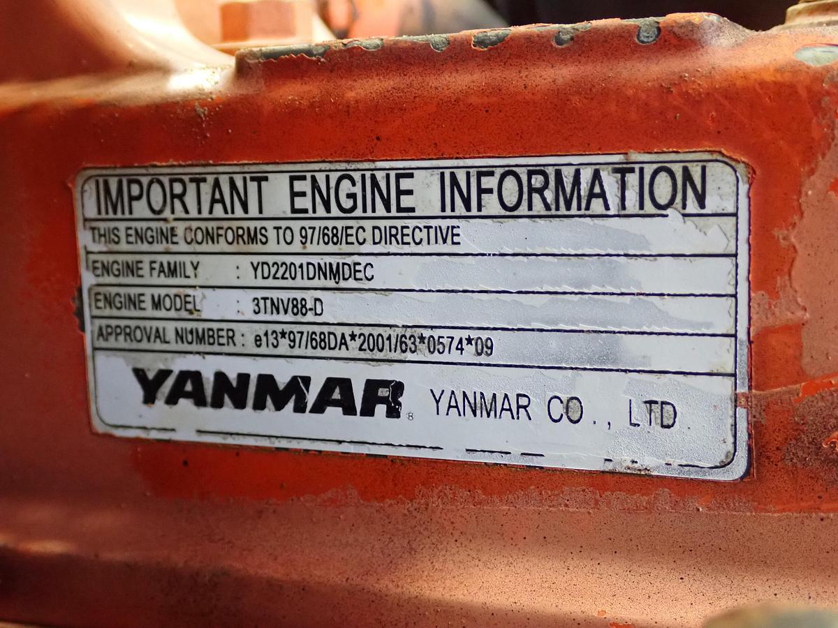 Used Yanmar 3TNV88-DSA Diesel Engine Power Unit