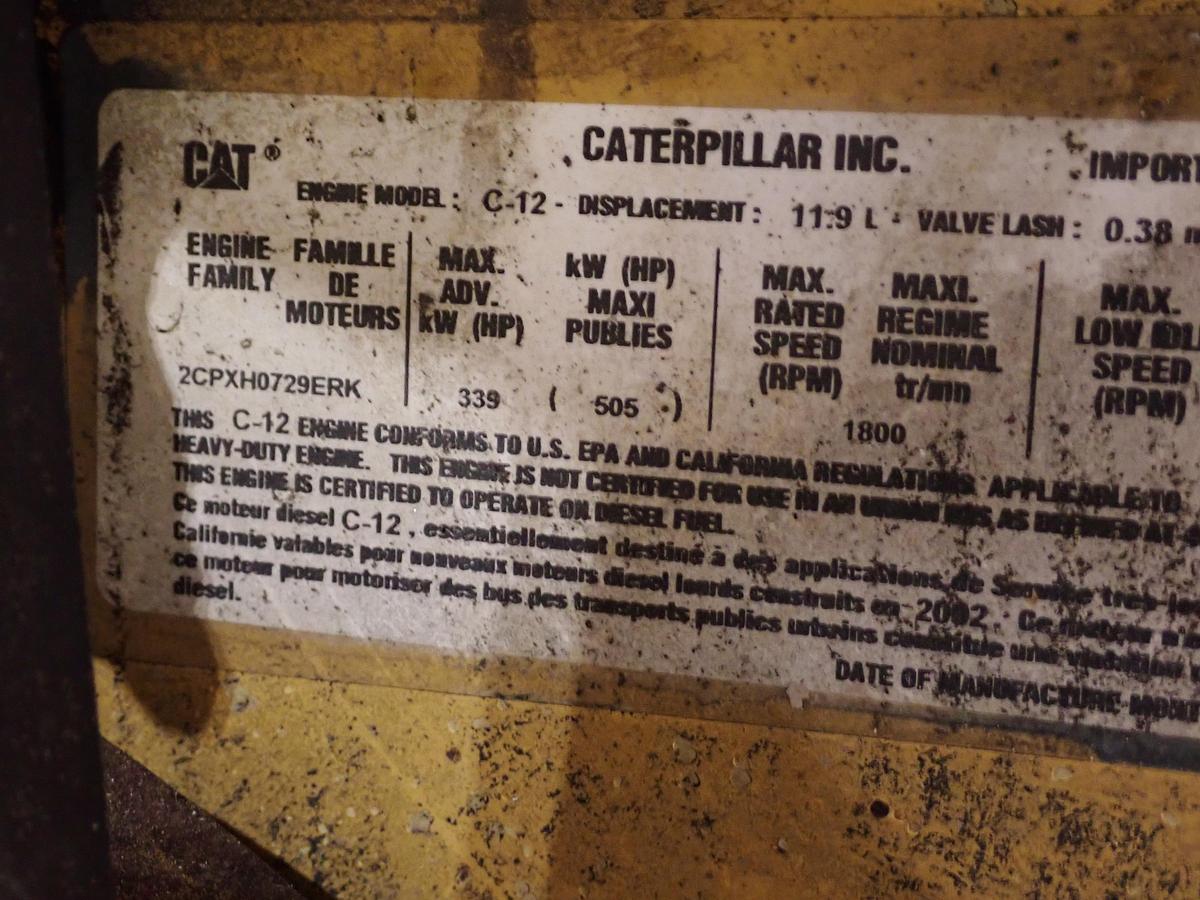 Used 2002 CAT C12 Diesel Truck Engine 455 HP LOW TIME! 