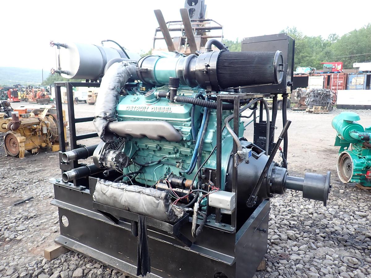 Used 1999 Detroit Diesel 8V92TA Engine Power Unit 8083-7K33 DDEC III