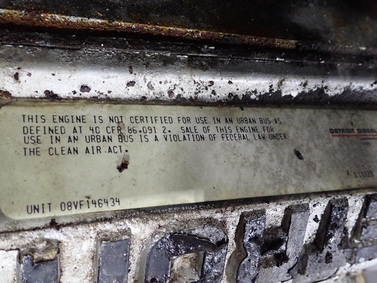 Used 1991 Detroit Diesel 8V92TA DDEC
