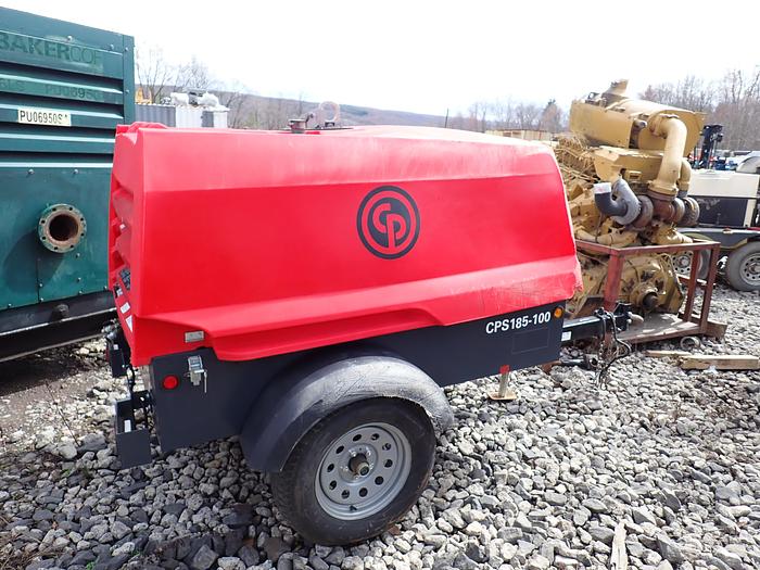 Used 2024 Chicago Pneumatic CPS185 Air Compressor 237 HOURS!