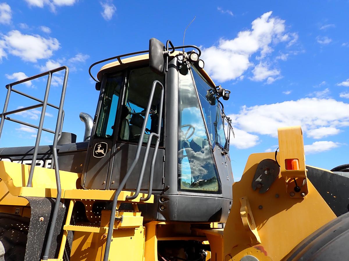Used 2015 John Deere 844K II Wheel Loader HIGH LIFT