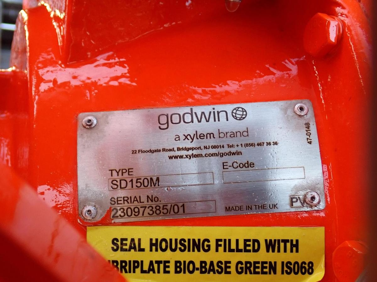 Used 2023 Godwin SD150M 6" Water Pump 270 HOURS!