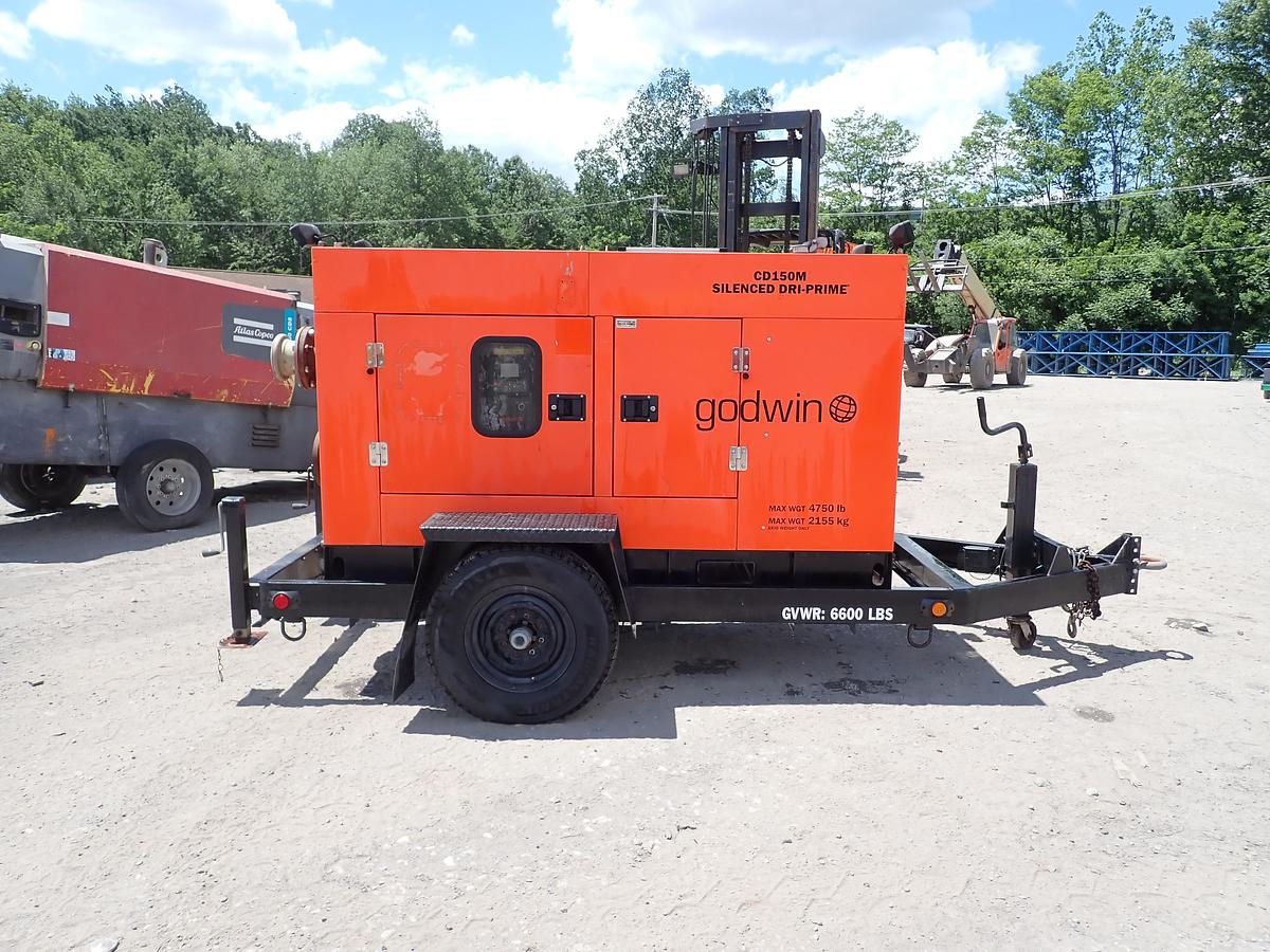 Used 2015 Godwin CD150M 6" Critical/Quiet Enclosure Water Pump