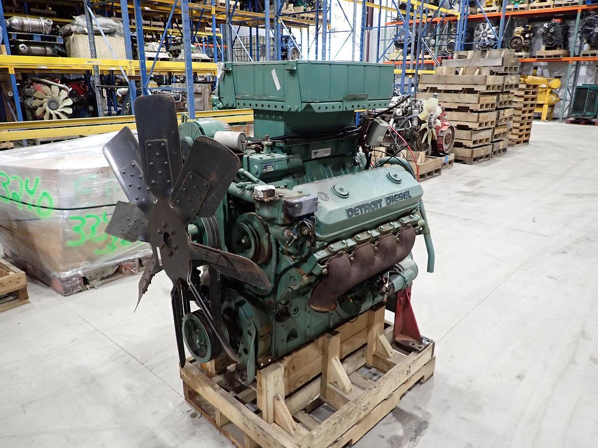 Detroit Diesel 8V71 Engine UNUSED! 7083-7000