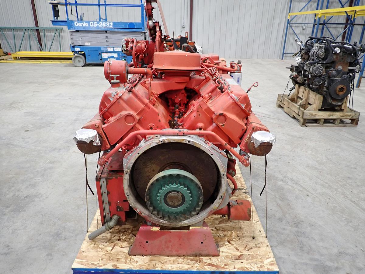 Used CAT 3208 Industrial Diesel Engine MARINE MANIFOLDS