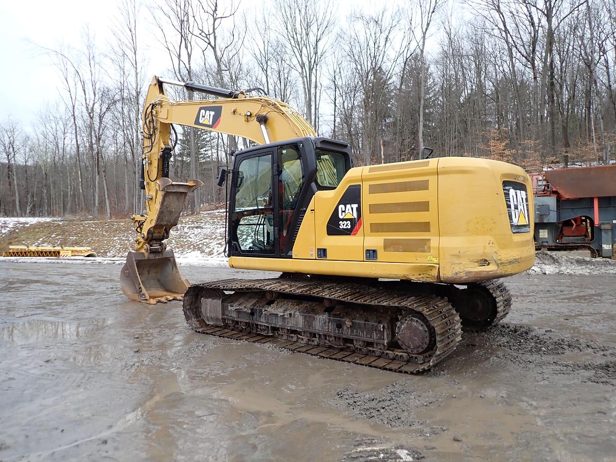 Used 2019 CAT 323 Hydraulic Excavator HYD THUMB! Q/C
