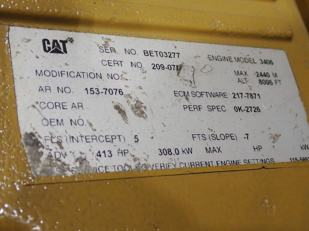 Refurbished 2002 CAT 3406E Diesel Engine 740 TRUCK