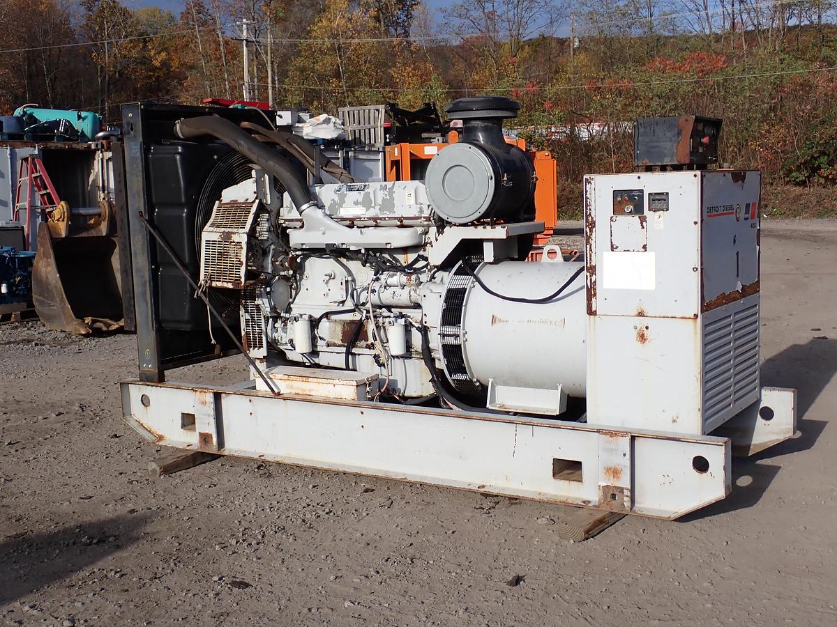 Used 2006 Detroit Diesel 400DSEC 380 KW Prime Generator