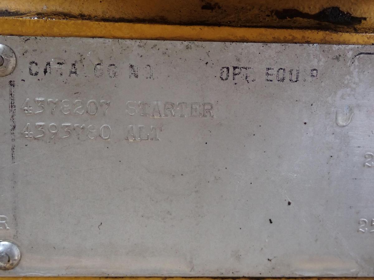Used Allis Chalmers 25000 Diesel Engine POWER UNIT